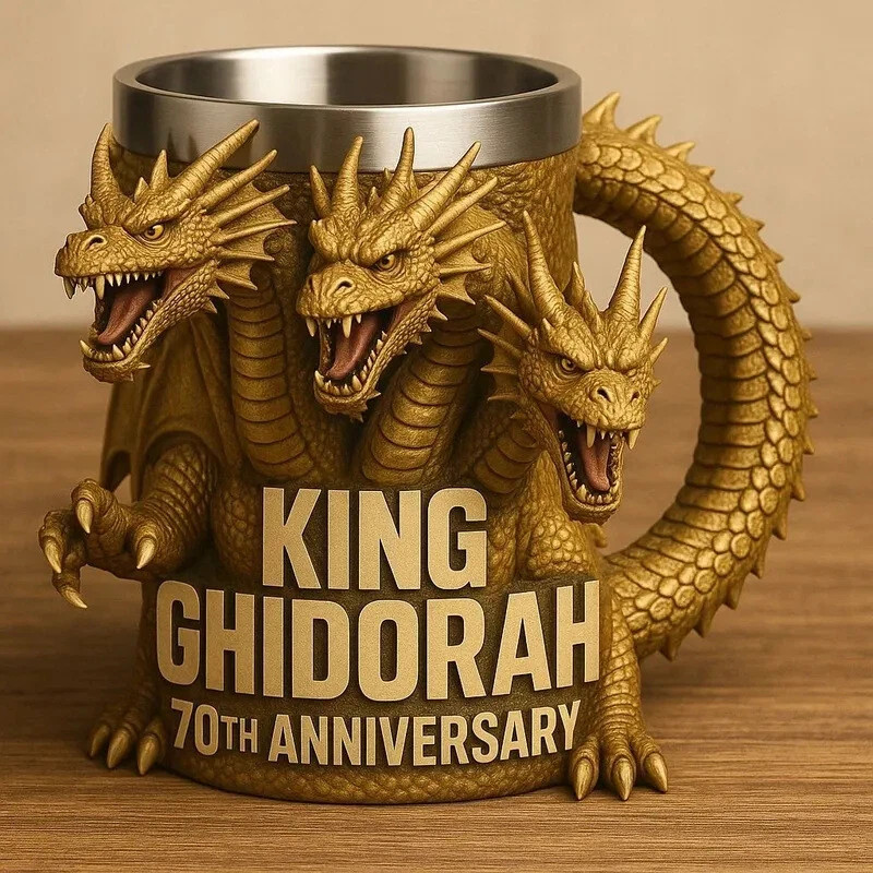 GODZILLA 70周年記念 ボトルディスプレイ Godzilla 70th Anniversary