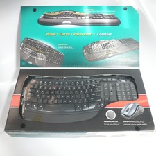 Vintage Logitech Cordless Desktop Wave Wirele...