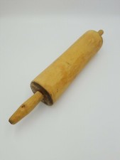Vintage Carved Wooden Large Rolling Pin, Farmhouse, Homemade