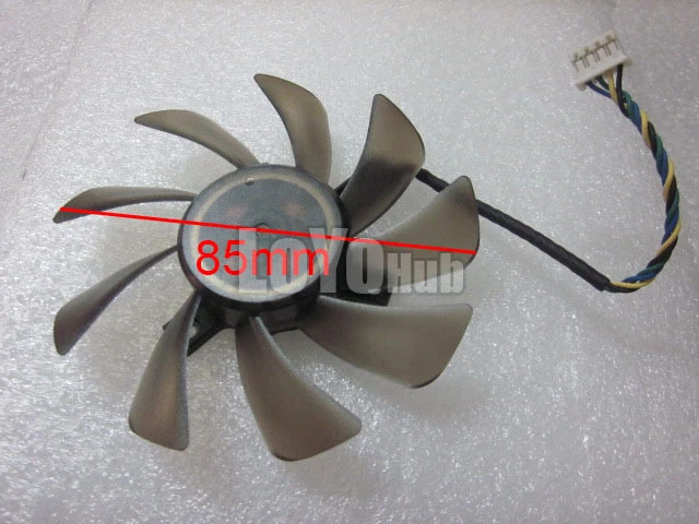 New Cooler Master FY09015H12LPA Graphics card fan DC 12V 0.60A 85X85X15mm 4wire  - Image 2 of 3