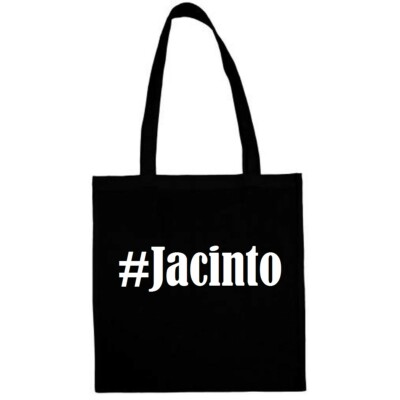 Tasche Beutel Baumwolltasche #Jacinto Hashtag Einkaufstasche Schulbeutel Turnbeu