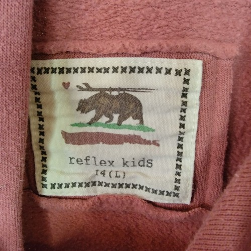 Reflex Kids Girls Hoodie LOVE 3 Tone Pull Over - Size 14 (L) - Picture 3 of 3