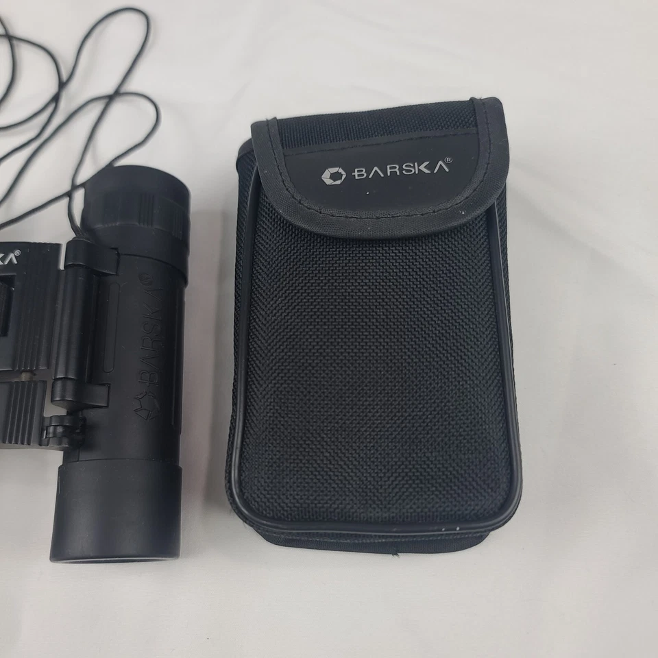 Barska  Compact Binoculars 10x25mm  302Ft Rubber Armoring Case Strap - Image 4 of 4