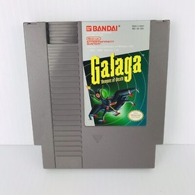 Galaga: Demons of Death (Nintendo NES, 1988) completo di scatola, manuale e inserto!