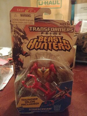 Transformers Prime Beast Hunters Commander Class Starscream Action Figure NEW 