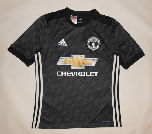 CAMISETA DE SALIDA ADIDAS MANCHESTER UNITED 2017-18 (XS) Camiseta Maillot Maglia