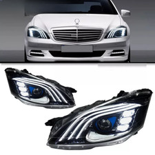 Upgrade Paar Halogen LED Scheinwerfer für Mercedes-Benz W221 2006-2009 S Class Upgrade Paar Halogen LED Scheinwerfer für Mercedes-Benz W221 2006-2009 S Class