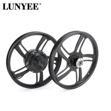 16 InchElectric Bicycle Wheel Motor Disc Brake BLDC Hub Motor Kit Aluminum Alloy