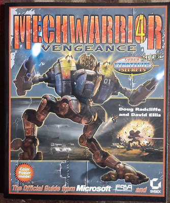 Mechwarrior 4 Sybex Official Strategy Game Guide NO Poster NO Reference Card