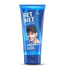 Set Wet Styling Hair Gel for Men - Casually Cool, 100gm No Alcohol, No Sulphate