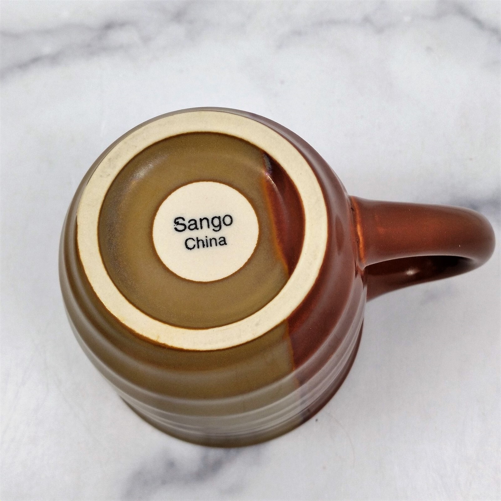 Sango Gold Dust Sienna 5039 Set of 4 Coffee Mugs Tableware Dinnerware Tea Cups