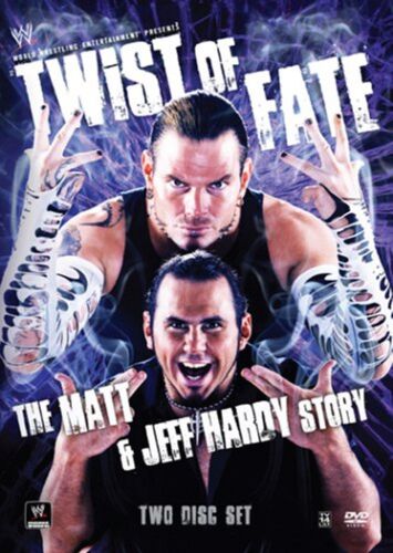 Twist of Fate - Matt & Jeff Hardy WWE Wrestling - Nuevo juego de 2 discos DVD - Imagen 1 de 2