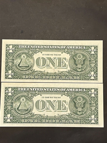 2003 UNC Marginal & Last Serial Numbers "5 & 6 are Lower" Error Star Notes - Picture 2 of 2