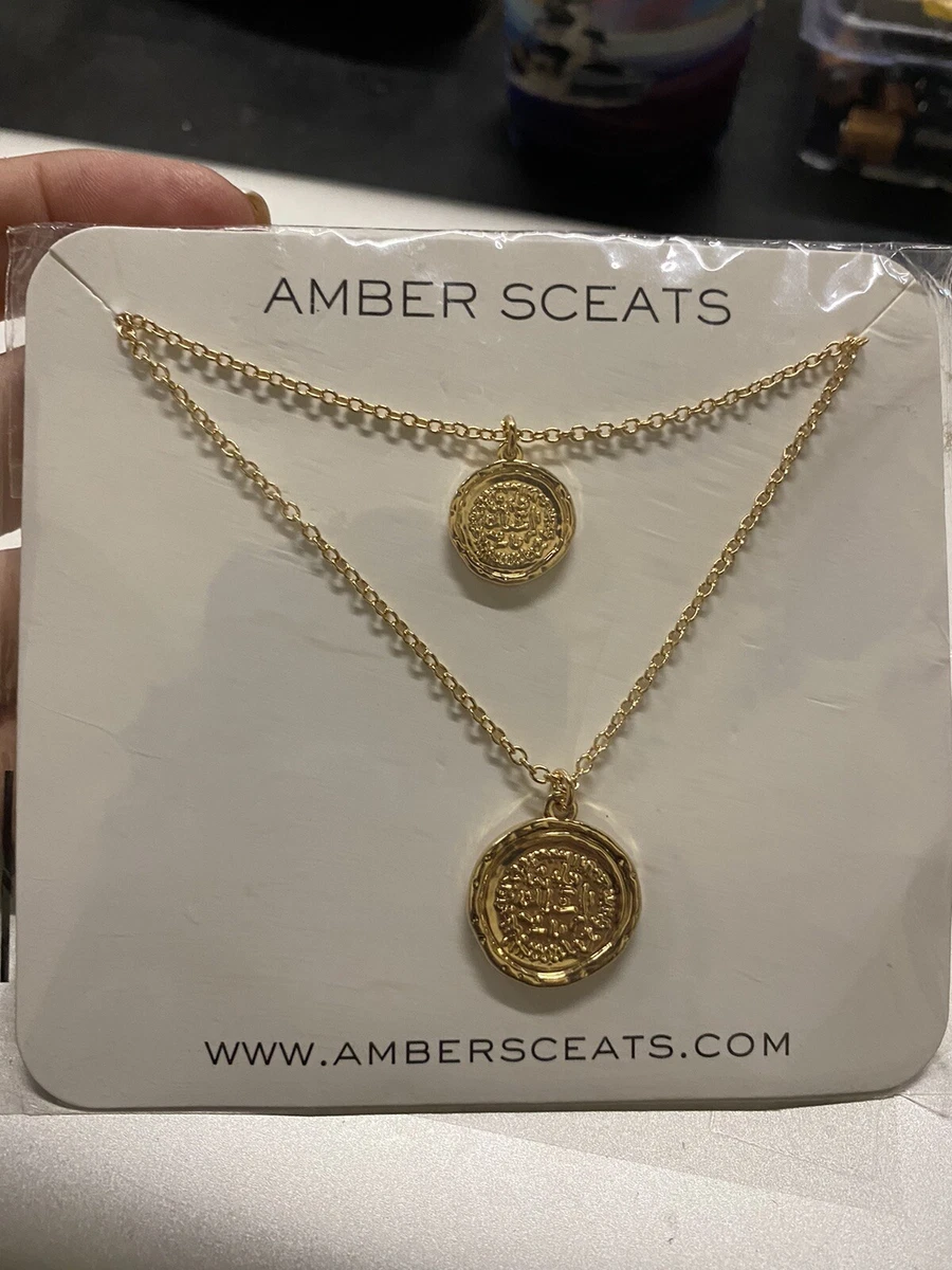 Amber sceats coin necklace discount