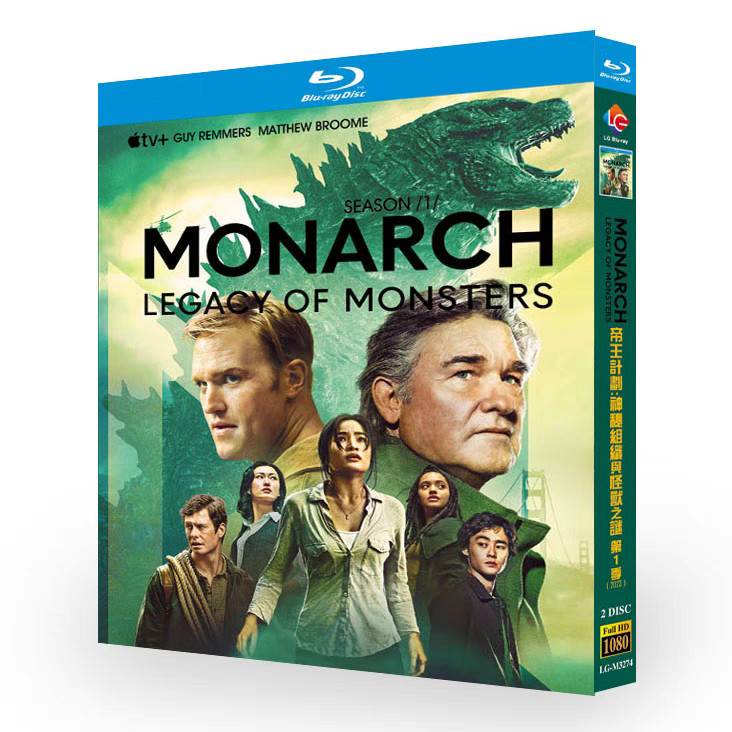 Monarch Legacy of Monsters (2023)English TV series Bluray 2 Disc All