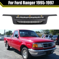 With Led Lights Front Bumper Air Grille Honeycomb Fit For Ford Ranger 1995-1997 With Led Lights Front Bumper Air Grille Honeycomb Fit For Ford Ranger 1995-1997