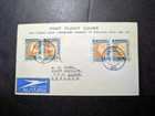 1937 South Africa Airmail First Flight Cover FFC Durban to London England — photo 1
