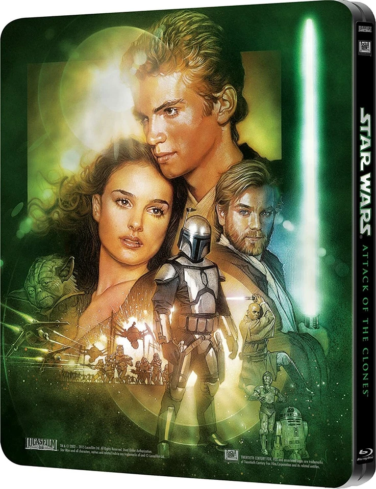 Star Wars: Episode II - Attack Of The Clones (Blu-Ray, Steelbook) - Image 3 of 4