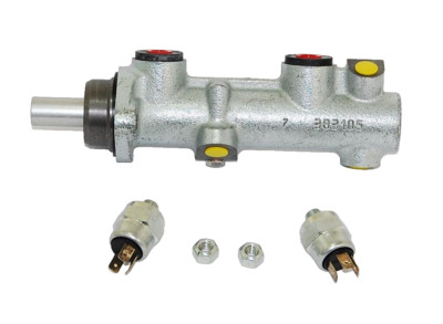 Brake Master Cylinder 23.8mm With 2 Switches Fits Volkswagen Vanagon 1980-1991