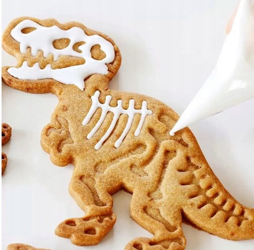 Ausstechform Ausstecher Kekse Plätzchen Backen Platten Prägen Dino T-Rex - Bild 2 von 4
