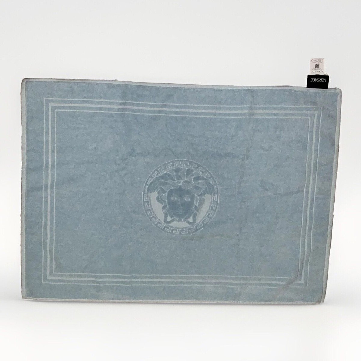 VERSACE Bathmat (Shower mat) Color Light Blue *Luxury Designer* | eBay