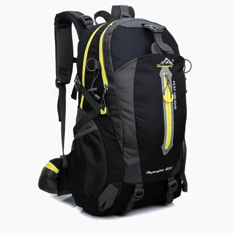 Mochila de Escalada Impermeable 40L Bolsa de Deportes Mochila de Viaje Hombres Mujeres Foto 2 de 4