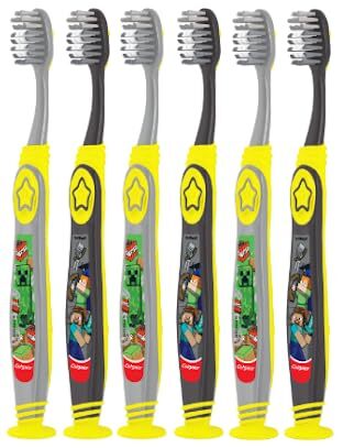 Colgate Kids Manual Toothbrush Minecraft Design Extra Soft Bristles