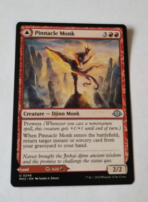 MtG Pinnacle Monk (MH3-0246) Uncommon English MINT