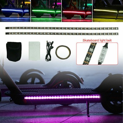 Für Xiaomi M365/ M365 Pro Scooter LED Dekor Lichtleiste Licht Strip Light Bar A