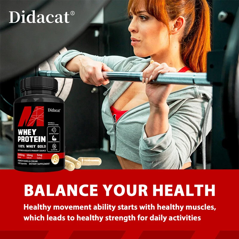 Whey Protein Kapseln – Hochwertiges Protein für den Muskelaufbau – 100% gesund - Bild 3 von 4