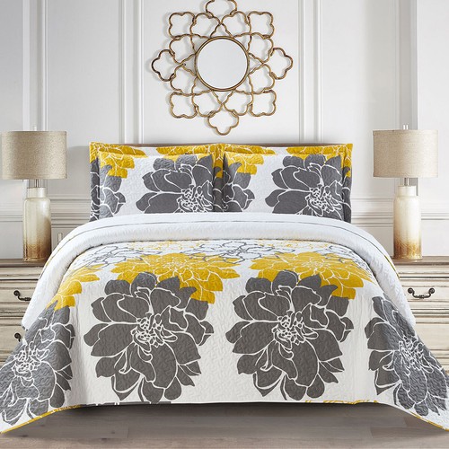 Helena Wendedecken übergroßes Quilt-Set leichte Tagesdecke - Bild 6 von 9