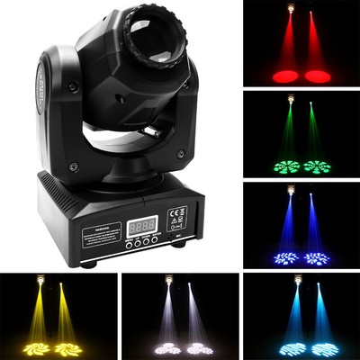 Pattern Moving Head Stage Light 150W LED 7Gobo 8Color Beam DMX512 Disco DJ Party