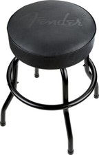 NEW - Fender Embossed Black Logo 24" Barstool - BLACK