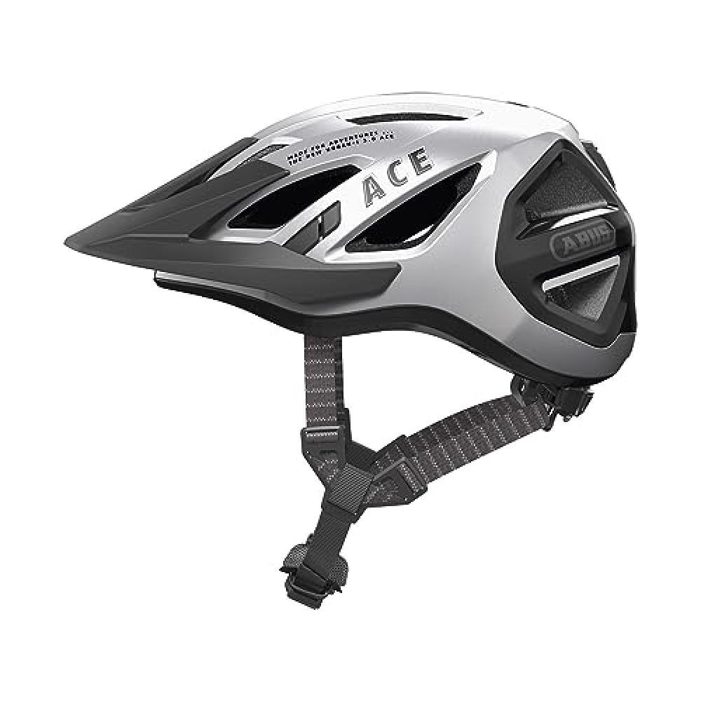 (TG. L (56-61 cm)) ABUS Urban-I 3.0 ACE cityhelm - sportieve fietshelm met LED-a