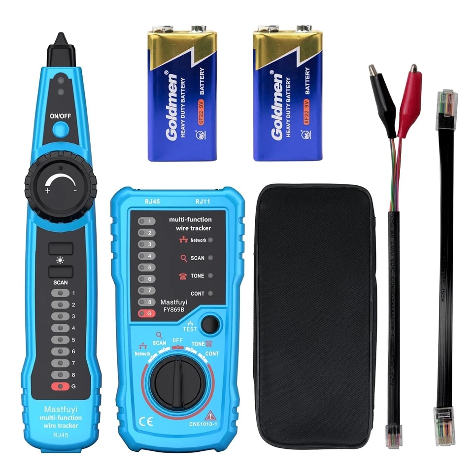 Battery-Powered Cable Finder with Digital Signal – Quick & Easy Testing - Image 3 of 4