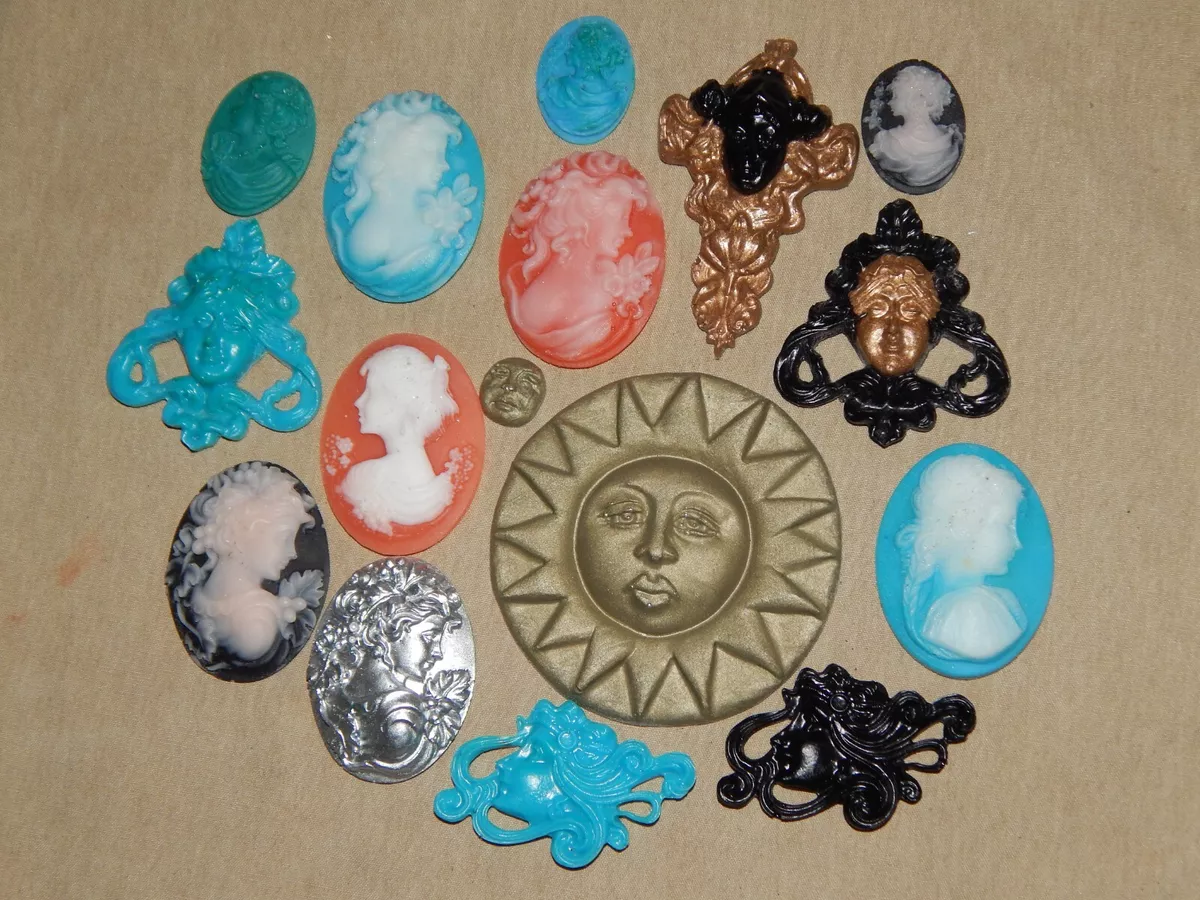 Resin cameos on sale
