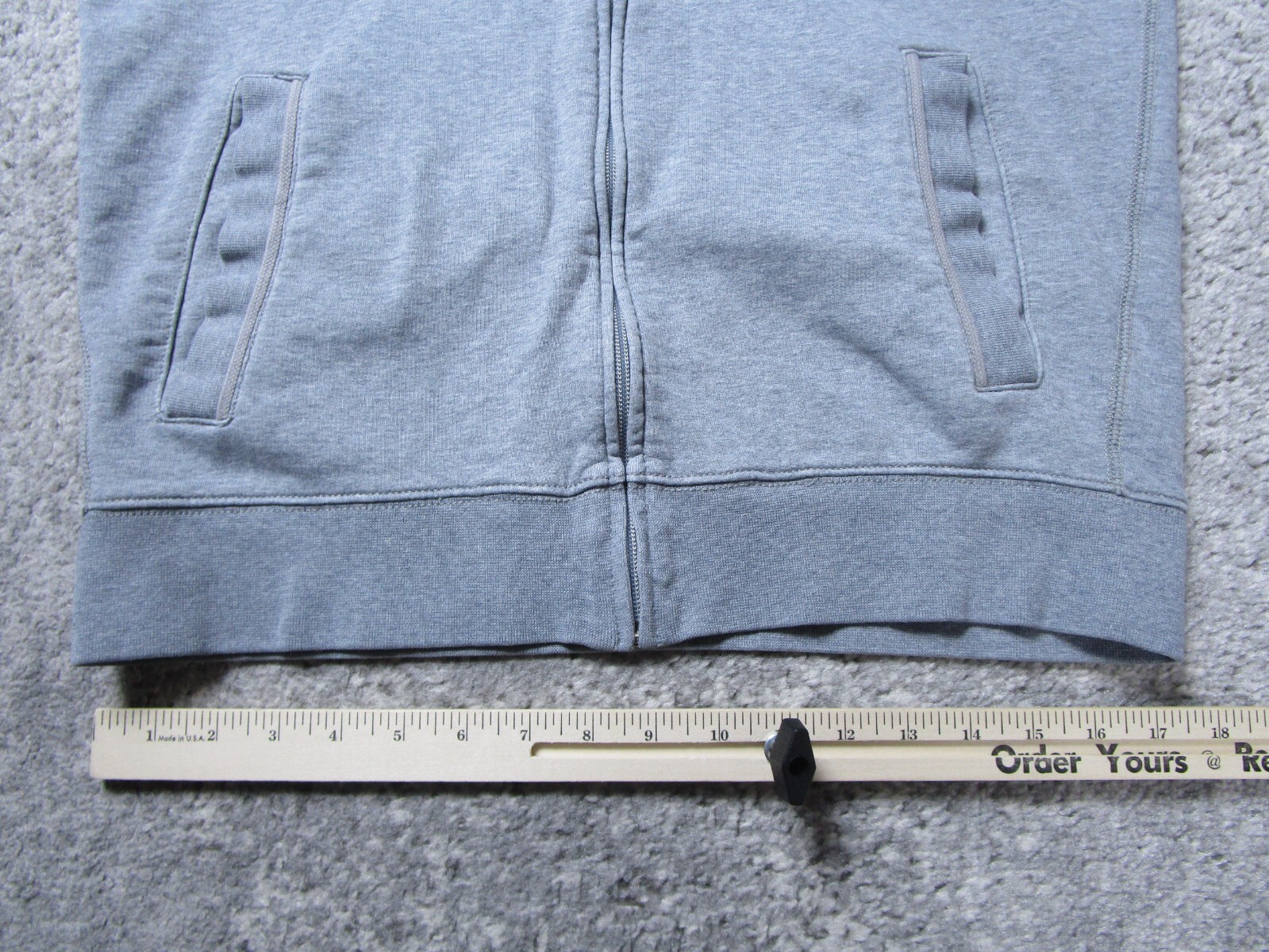 Esprit Jacket Mens Medium Essentials Track Gray L… - image 9