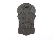 Original WWI Austrian In Memoriam 1914-1917 Zinc Plaque