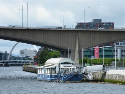 Photo 6x4 Squinty from Squiggly Glasgow The Squinty Bridge [[553379]] can c2009