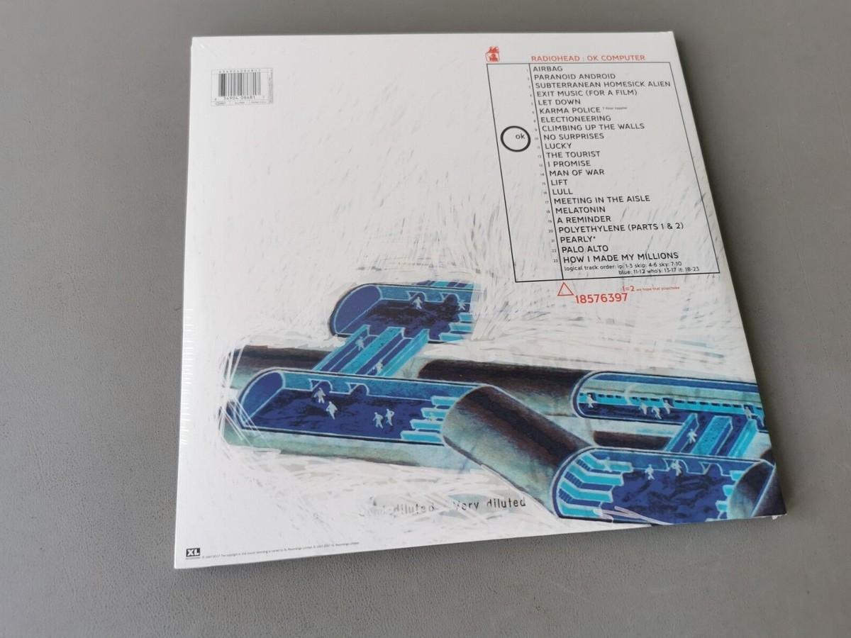 RADIOHEAD lim.black Vinyl 3LP OK Computer OKNOTOK (2017 XL