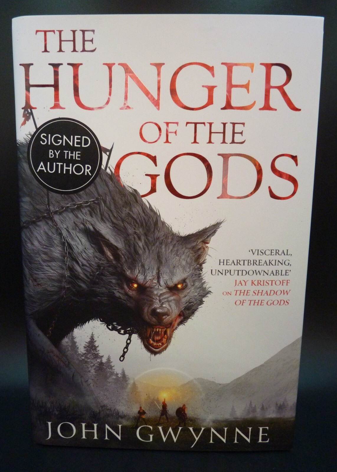The Hunger of The Gods by John Gwynne (Signed 1st Edition, Orbit Books 2022)