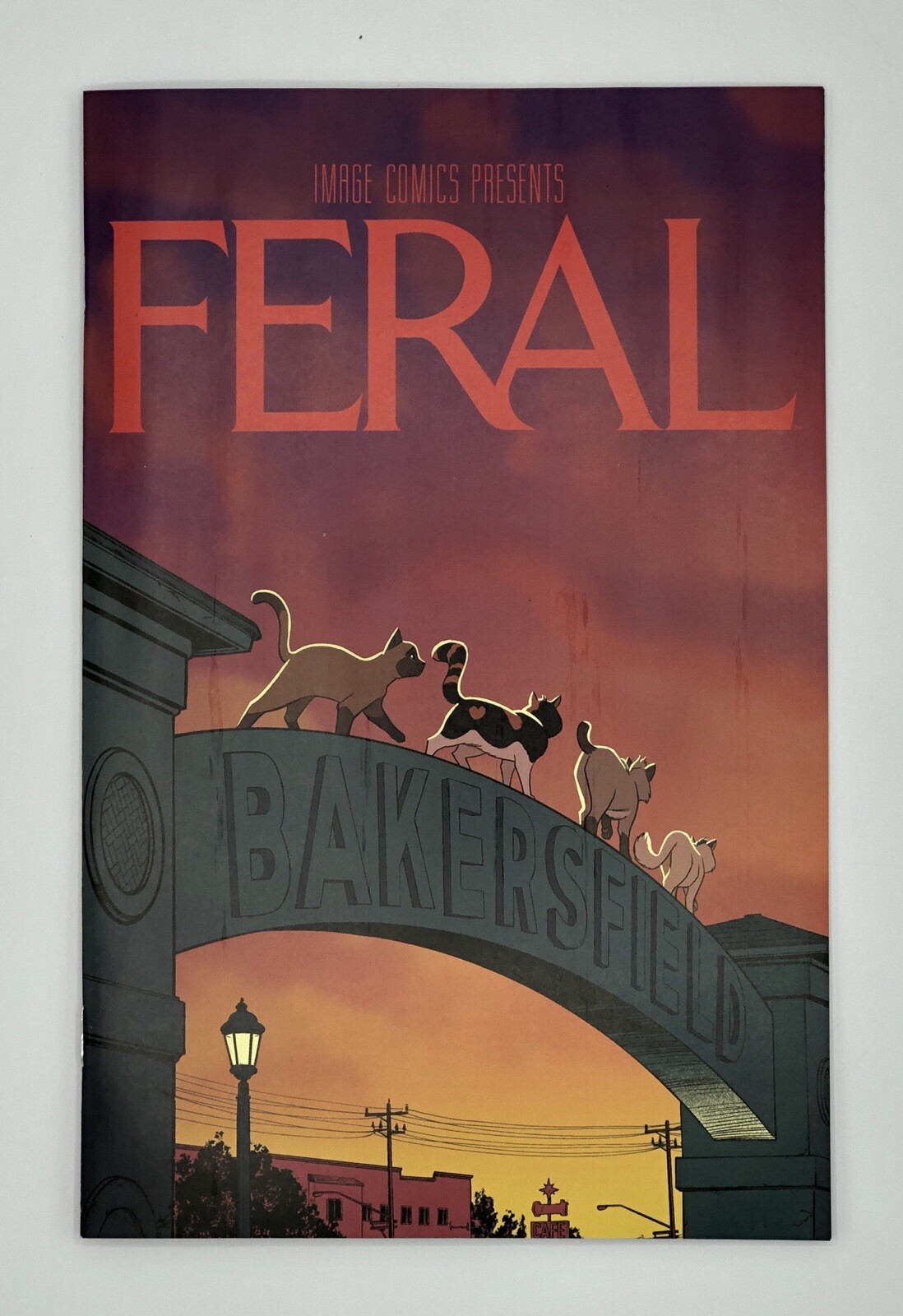 Feral #7 Bakersfield Comic Con Exclusive Tony Fleecs Tone Rodriguez Trish Foster