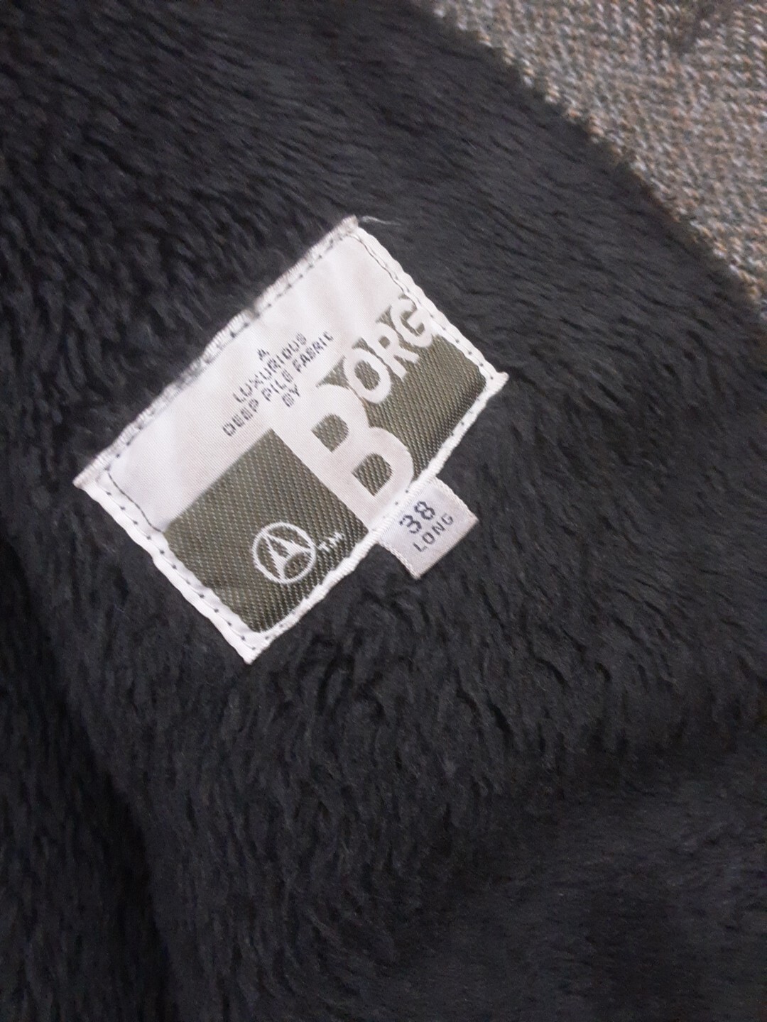 Richman Brothers Green Tweed Wool Raglan Sleeve Overcoat Vintage 