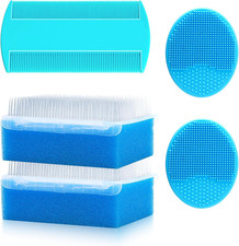 Cradle Cap Brush for Babies, 5Pcs Cradle Cap Treatment Set with Soft Bristle Bru