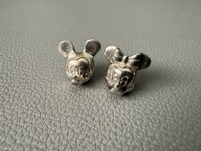 Chamilia Disney Charm Set Minnie Mouse Mickey Mouse Sterling Silber Charm Konvolut