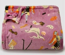 Halloween Nightmare Soft Plush Throw Blanket 5' x 6 ft - The Big One -New