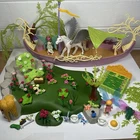 VTG Playmobil Lot Fairies Fantasy garden carr Forest Animals & Accessories
