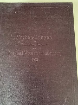 Bericht über die 54 - ''Verhandlungen aus dem Jahr 1913''