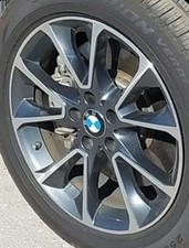 2017 X5 OE Wheel 19x9 5 Spoke V Spoke Narrow Spoke BMW
