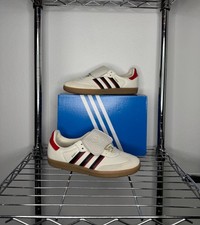 Men's - Adidas Samba LT 'White Black Better Scarlet' JQ5124